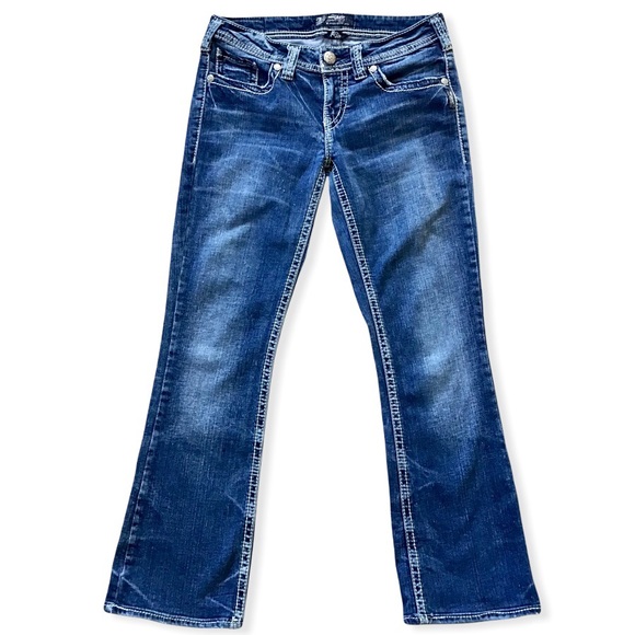 SILVER JEANS | Aiko Bootcut Thick Stitch 28x28 EUC